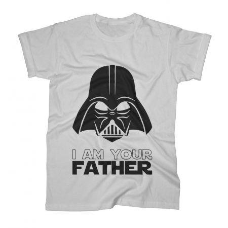Koszulka męska z nadrukiem I am your father dla taty na dzień ojca